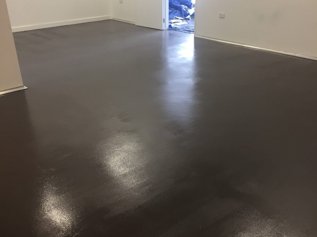 Water based paint restaurant kitchen floor