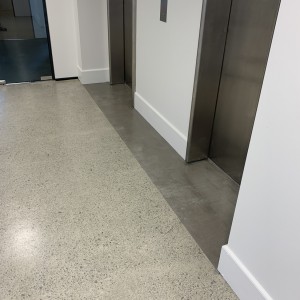 Grind and Seal with Decorative Finish