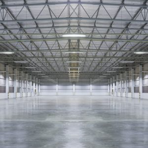 Industrial burnished concrete floors